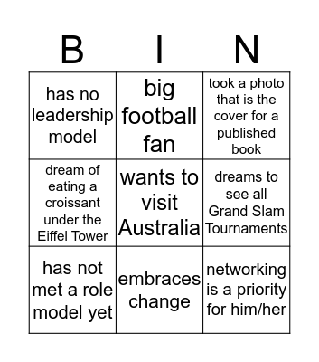 Bingo 22 Bingo Card