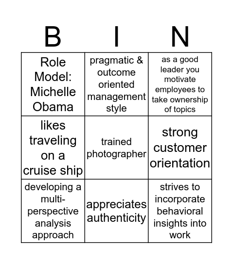 Bingo 23 Bingo Card