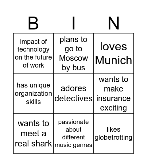 Bingo 55 Bingo Card