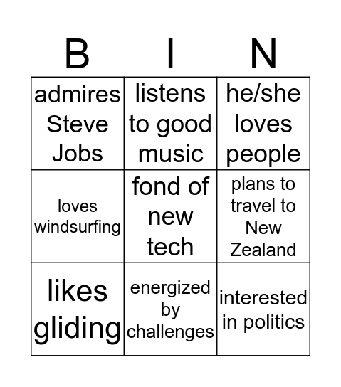 Bingo 58 Bingo Card