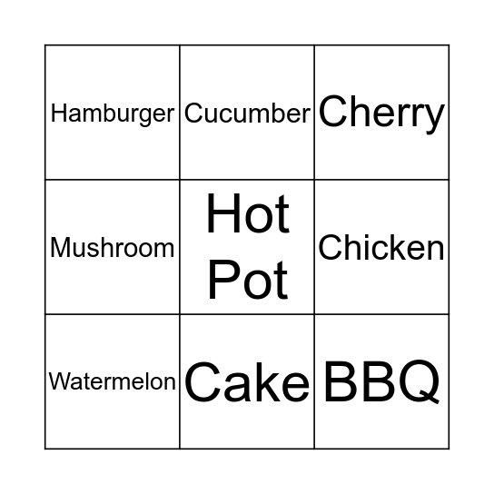 IMPROVE YOUR SPEAKING - BINGO 2 Bingo Card