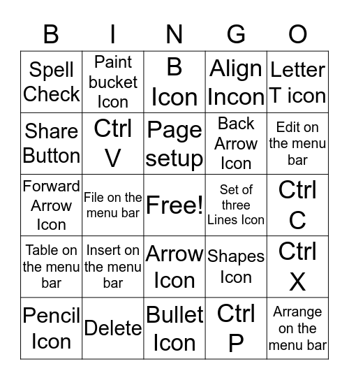 Google with Chromebooks Bingo  Bingo Card