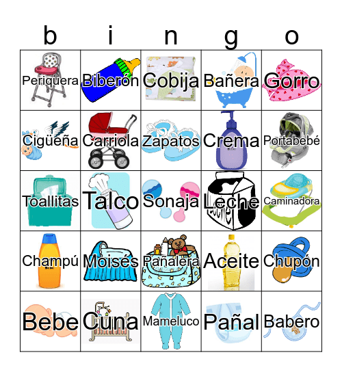 loteria Bingo Card