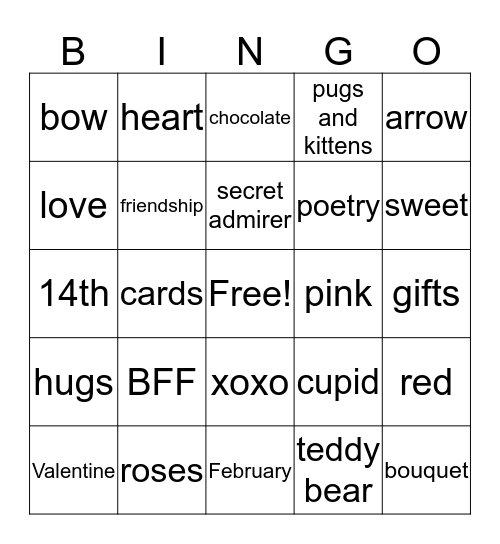 B10 Bingo Card