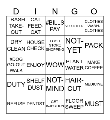 SPH251ASL1UNIT5CARD4 Bingo Card