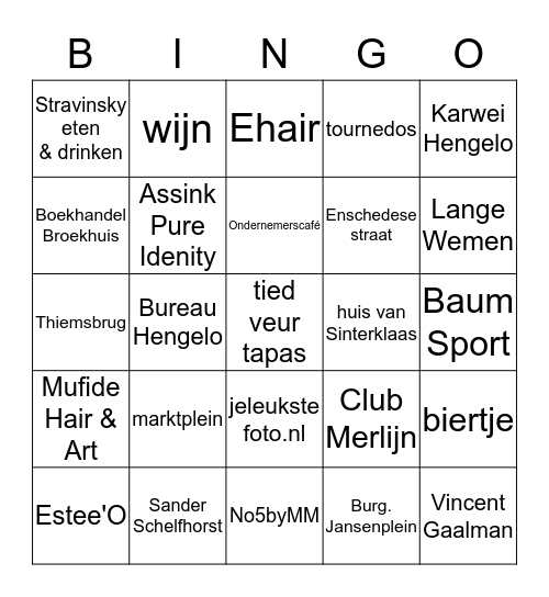 stravinsky   Bingo Card