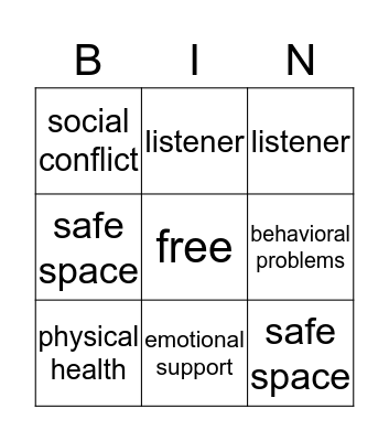 Meet Mrs. Sanders Bingo Card