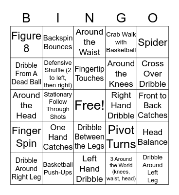 BASKETBALL is AWESOME! Bingo Card