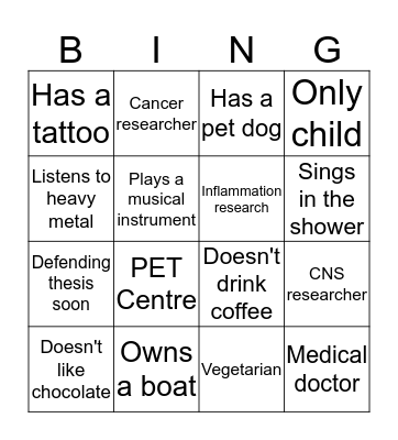 DRDP ANNUAL MEETING  Bingo Card