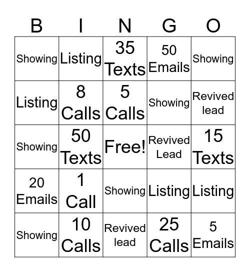 Show your leads LOVE BoomTown Call Night! Bingo Card