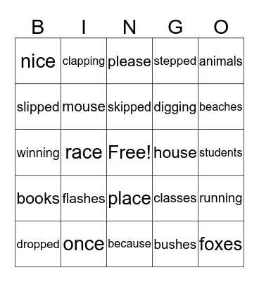 Spectrum 2 22-24 Bingo Card