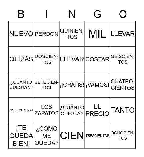 CAPÍTULO 7A LADO DERECHO Bingo Card