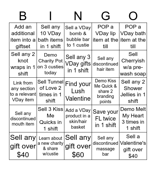 You Can Do IT Bingo Card