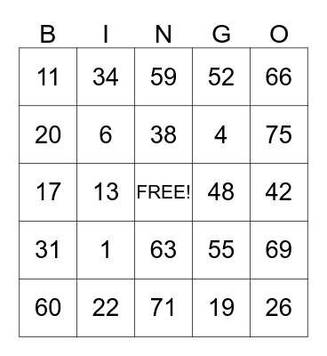 Torrance PBS: 2013 National Customer Service Week Bingo Card