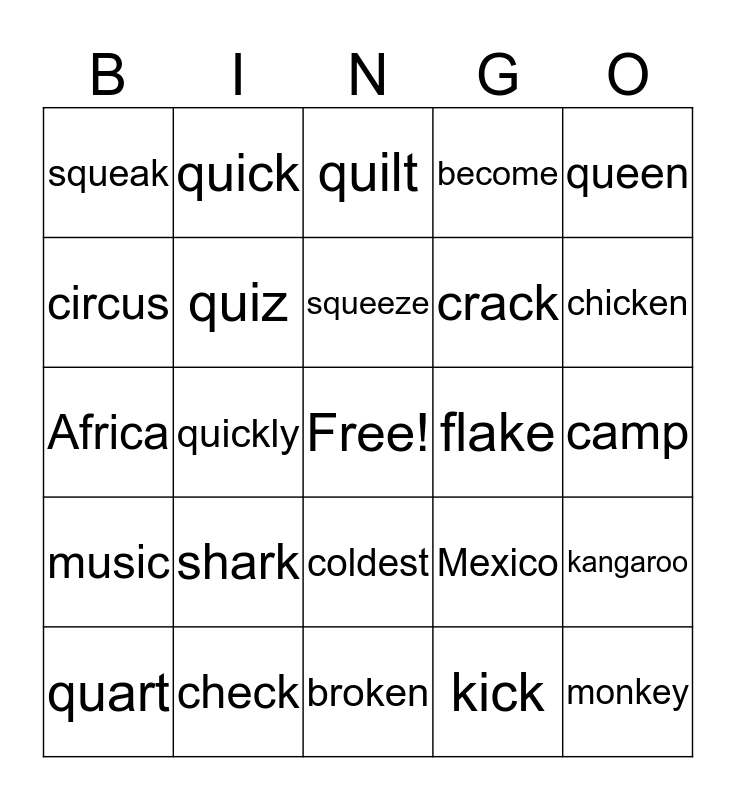 words-with-k-and-kw-bingo-card