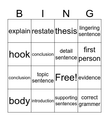 MEME Bingo Card