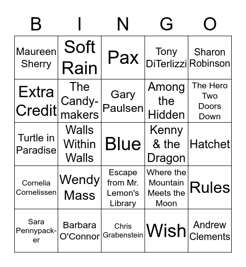 BOB BINGO!!!! Bingo Card