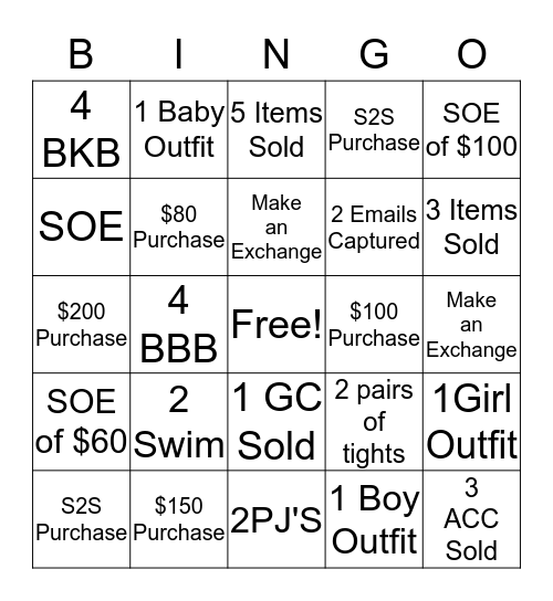 Roosevelt Bingo Card