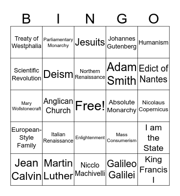 Chapter 18: Transformation of the West Bingo Card