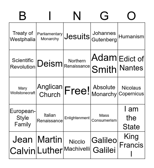 Chapter 18: Transformation of the West Bingo Card