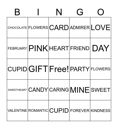 Mrs. B's Class Bingo Card 2018 Bingo Card