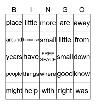 Valentines Day Bingo!  Bingo Card