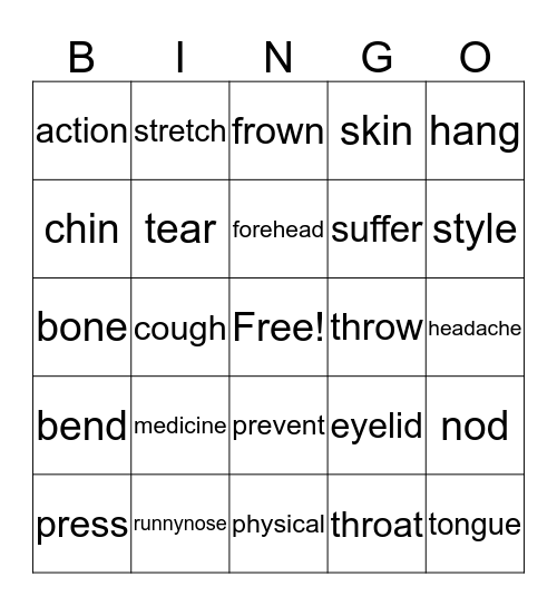 영단어 800 Day 20~22 Bingo Card