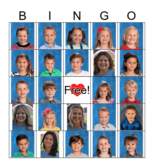 Valentine's Day BINGO! Bingo Card