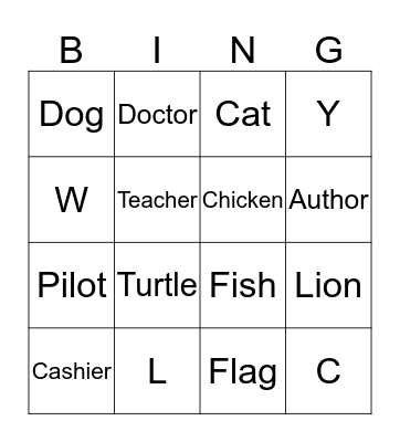 ASL Review Bingo  Bingo Card
