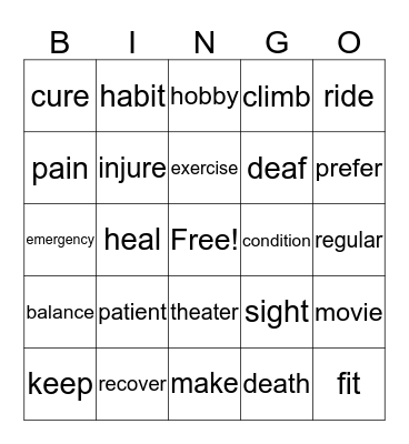 영단어800 Day 23~25 Bingo Card