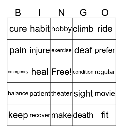 영단어800 Day 23~25 Bingo Card