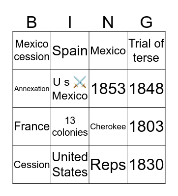 Menifast faetive Bingo Card