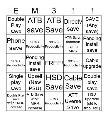 R3 LOTERIA Bingo Card
