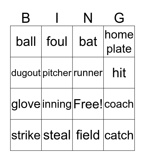 Coalter's Base-go Bingo Card