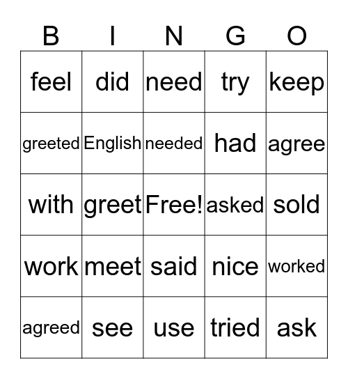 Samsam's Interview Bingo Card