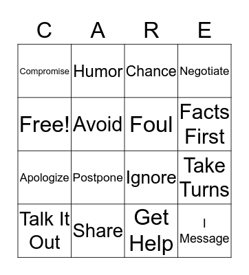 Timely Tools Bingo Card