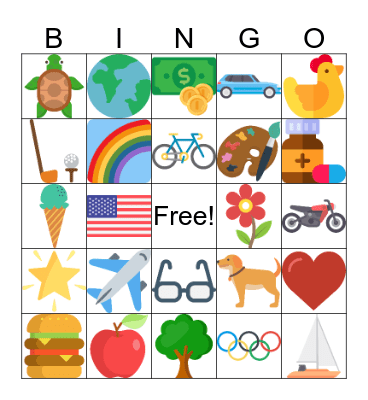 NDC Bingo Fun! Bingo Card