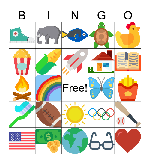 NDC Bingo Fun Bingo Card