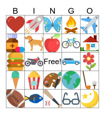 NDC Bingo Fun Bingo Card