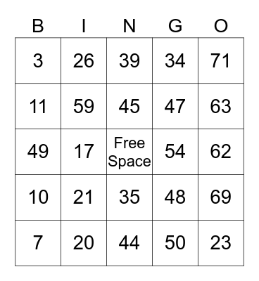 Malytah & Ncwala Birthday Bingo! Bingo Card