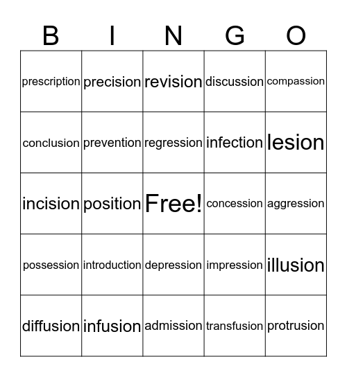 Mahdi's Bingo  Bingo Card