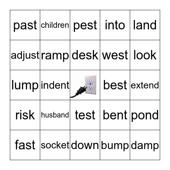 Level 1 Lesson 23 Bingo Card