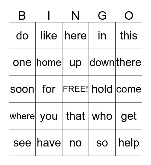 Strategic Intervention Lessons 2-3 Bingo Card