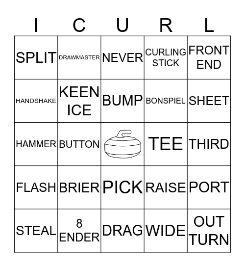 ICURL BINGO Card