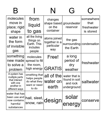 5th grade BM5 review Bingo Card
