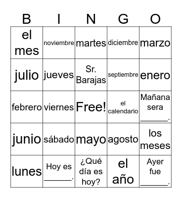 Moths of the Year Bingo Card