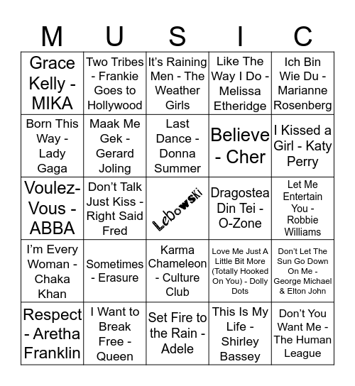 202 Bingo Card