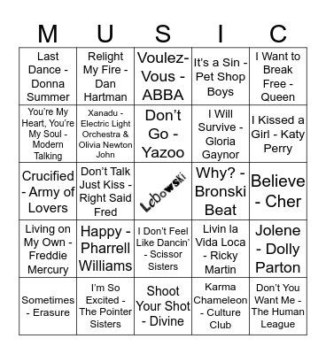 206 Bingo Card