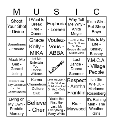 211 Bingo Card