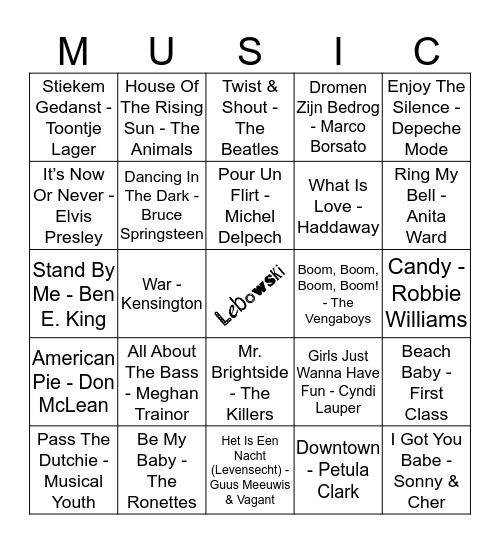 302 Bingo Card